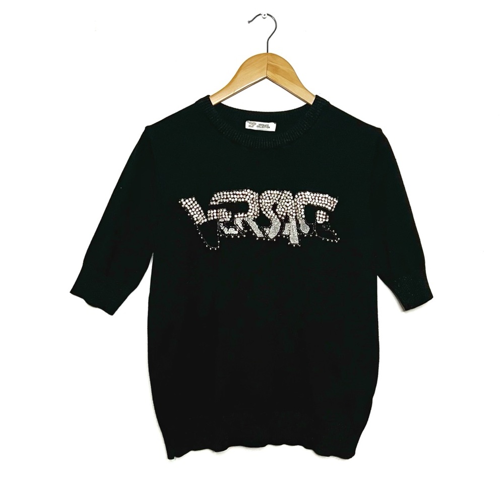 Versace | Crystal Embellished Sweater